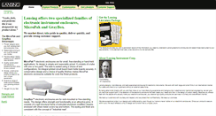 Desktop Screenshot of lansing-enclosures.com